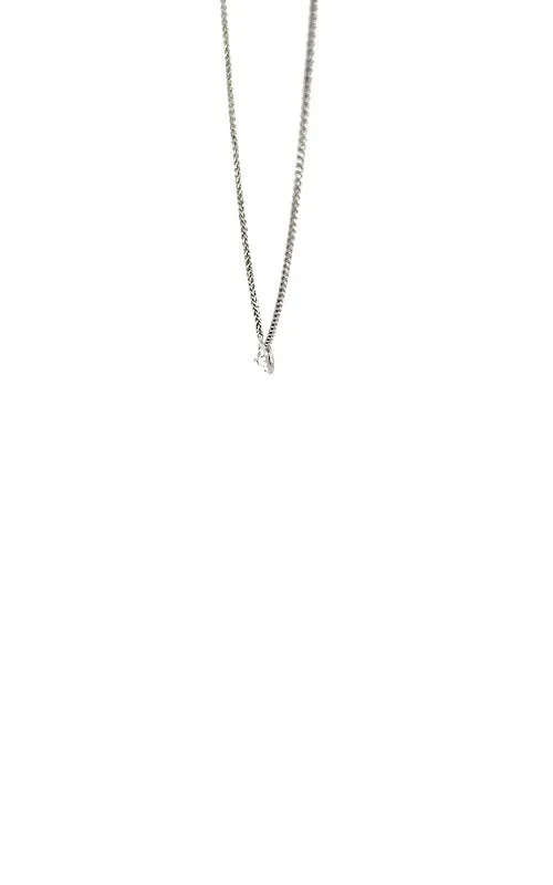 18K WHITE GOLD NECKLACE  G9678