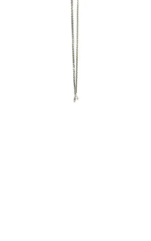 18K WHITE GOLD NECKLACE  G9678