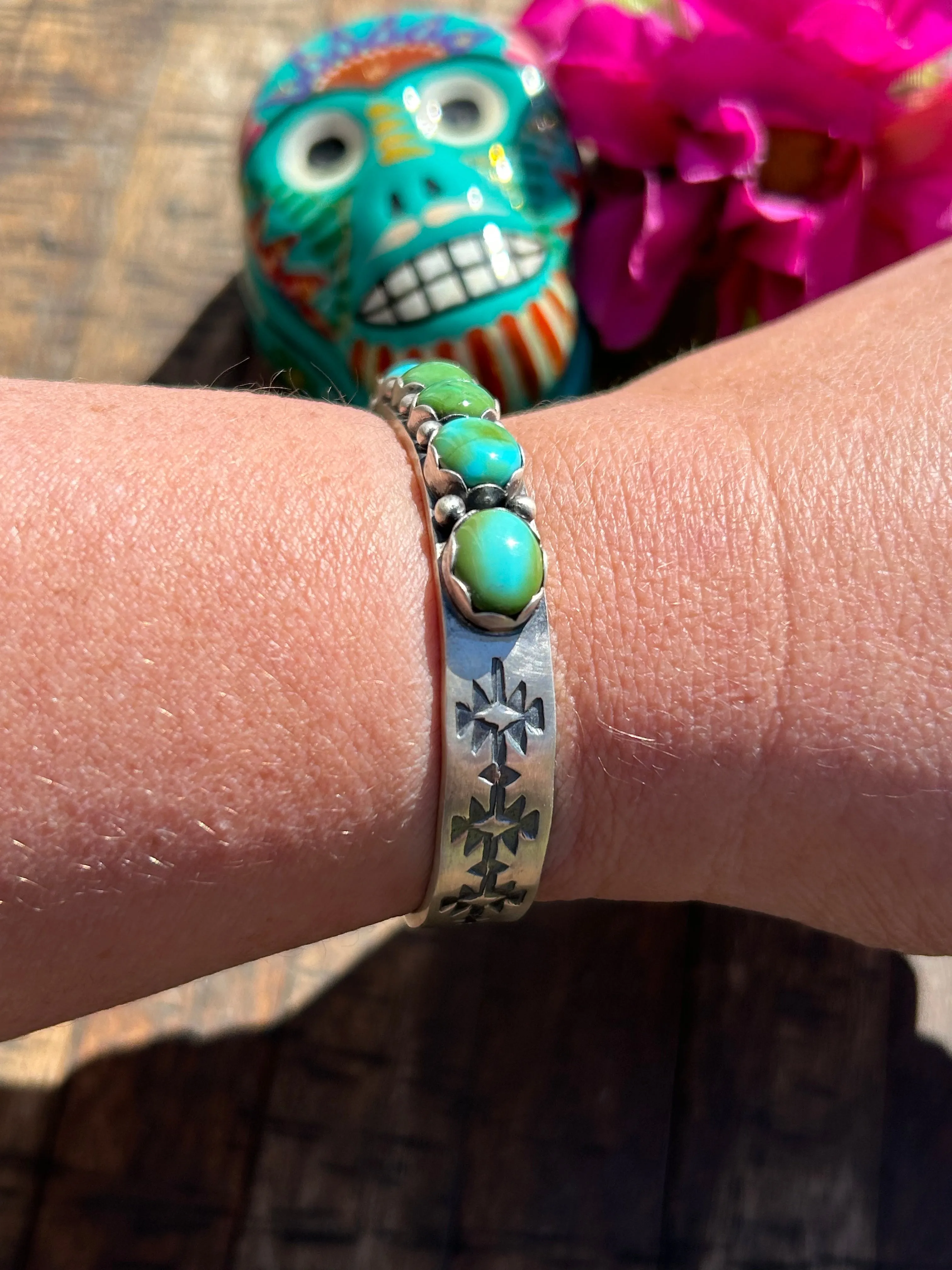 6 Stone Sonoran Cuff
