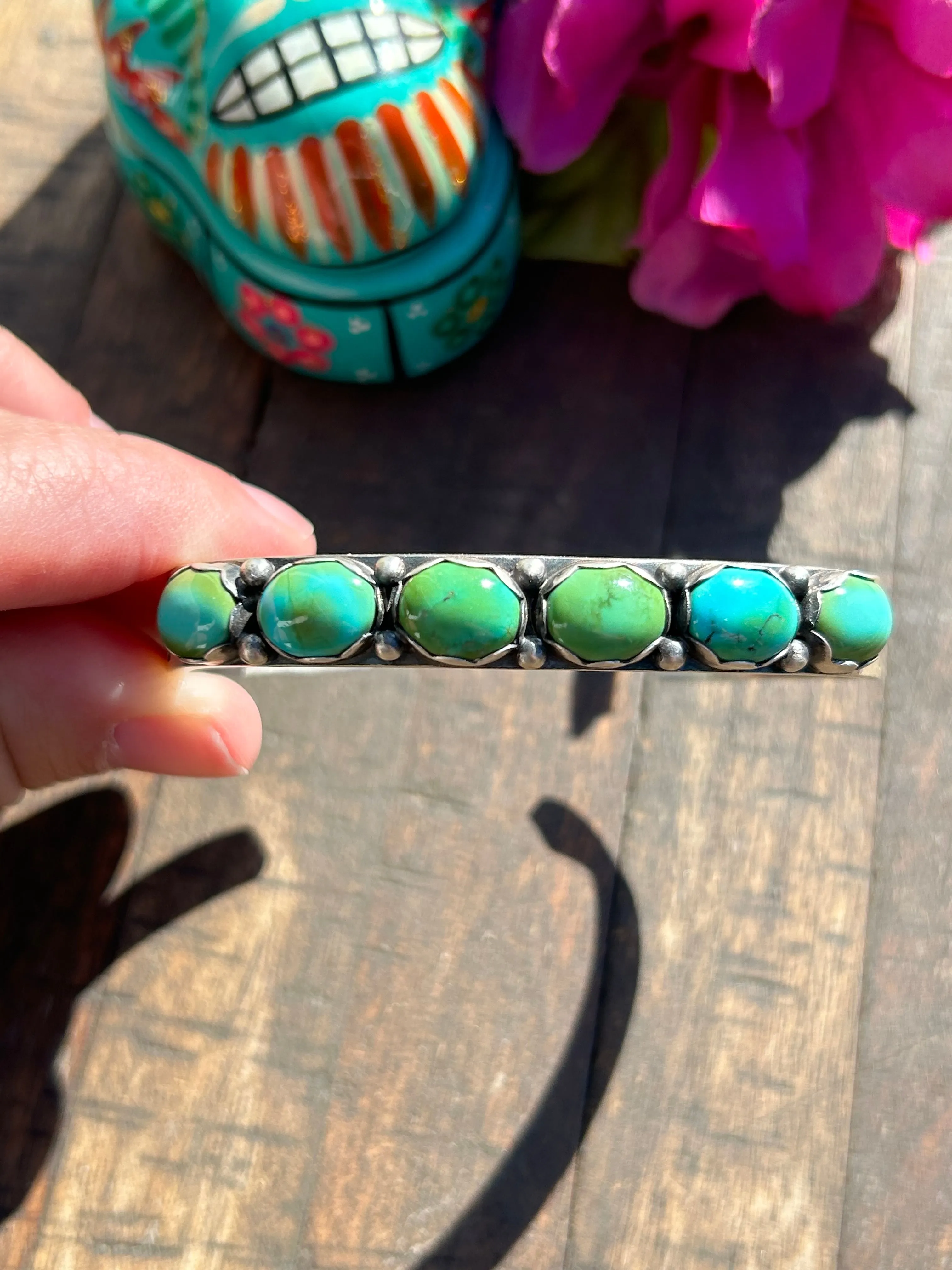 6 Stone Sonoran Cuff