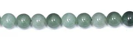 8mm Aventurine Round with 2.5mm Hole (aprox 26)