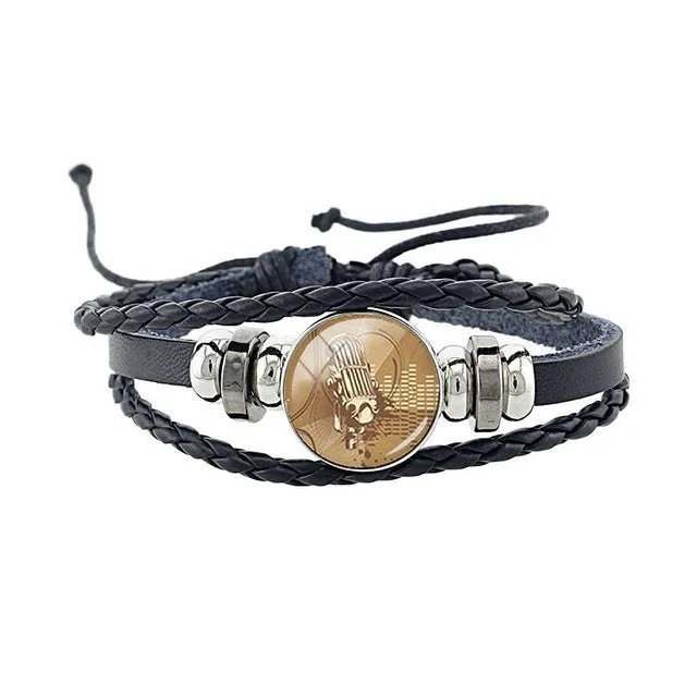 Art Print Charms Bracelet For Kids