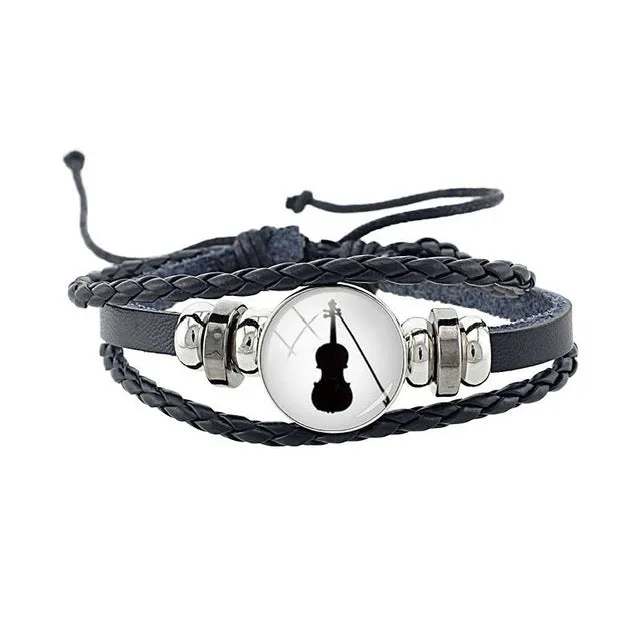 Art Print Charms Bracelet For Kids