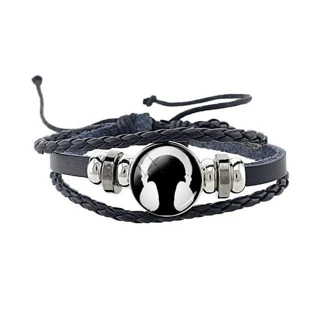 Art Print Charms Bracelet For Kids