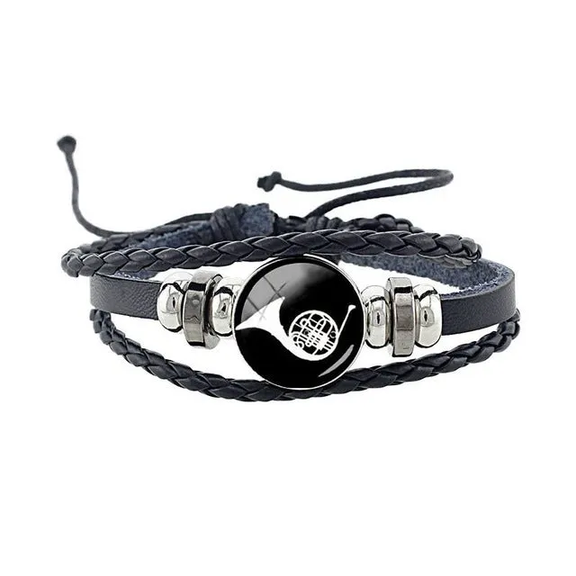 Art Print Charms Bracelet For Kids