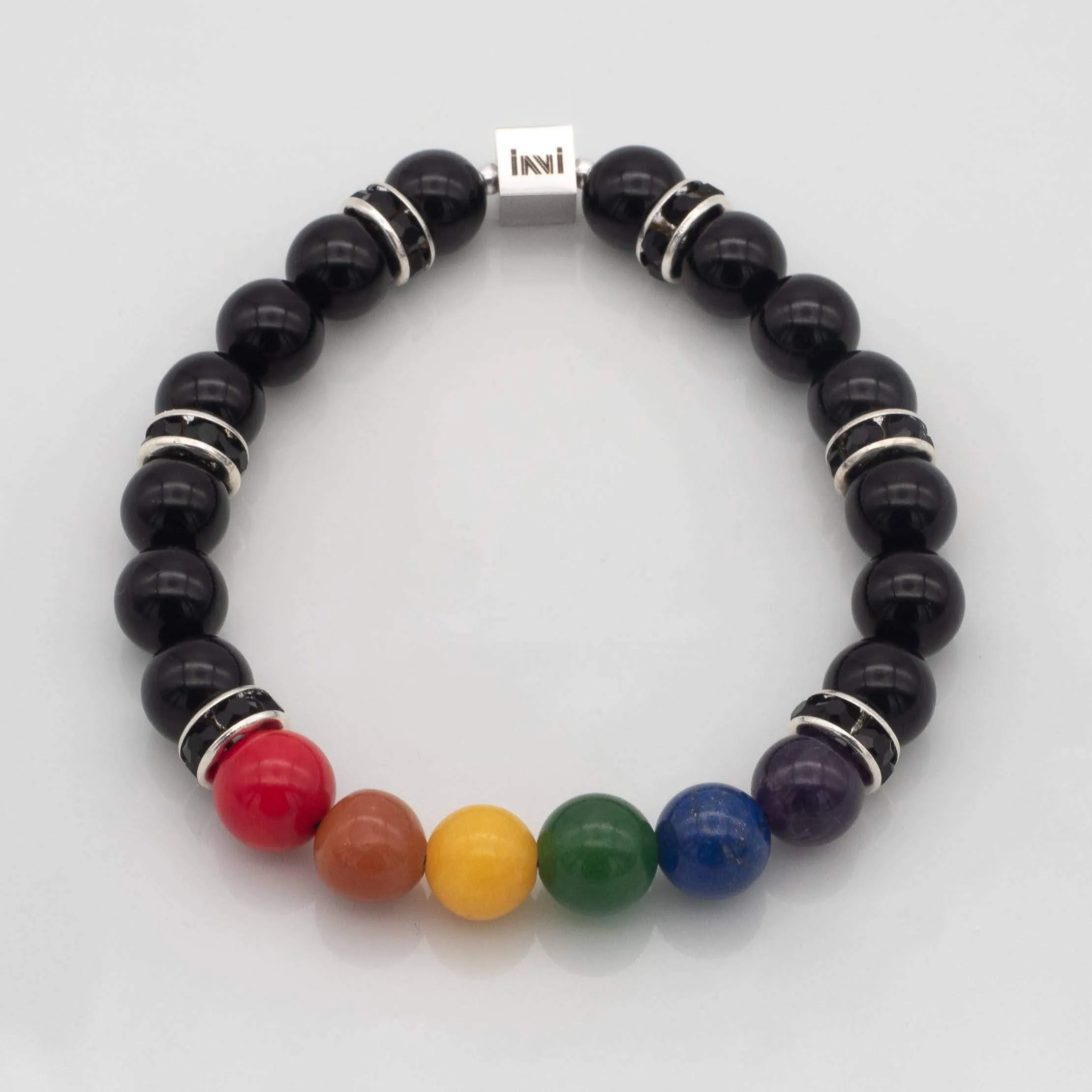 Black Onyx Pride Bracelet