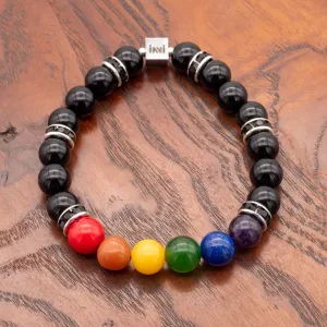 Black Onyx Pride Bracelet