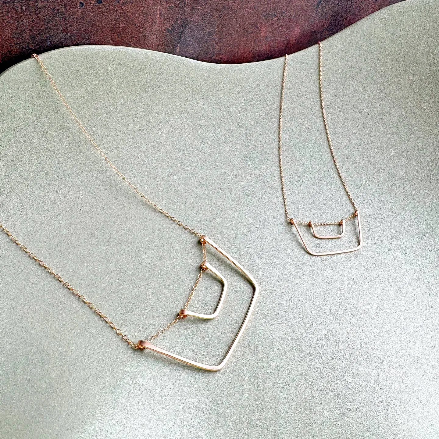 BOLD bucket & pail necklace