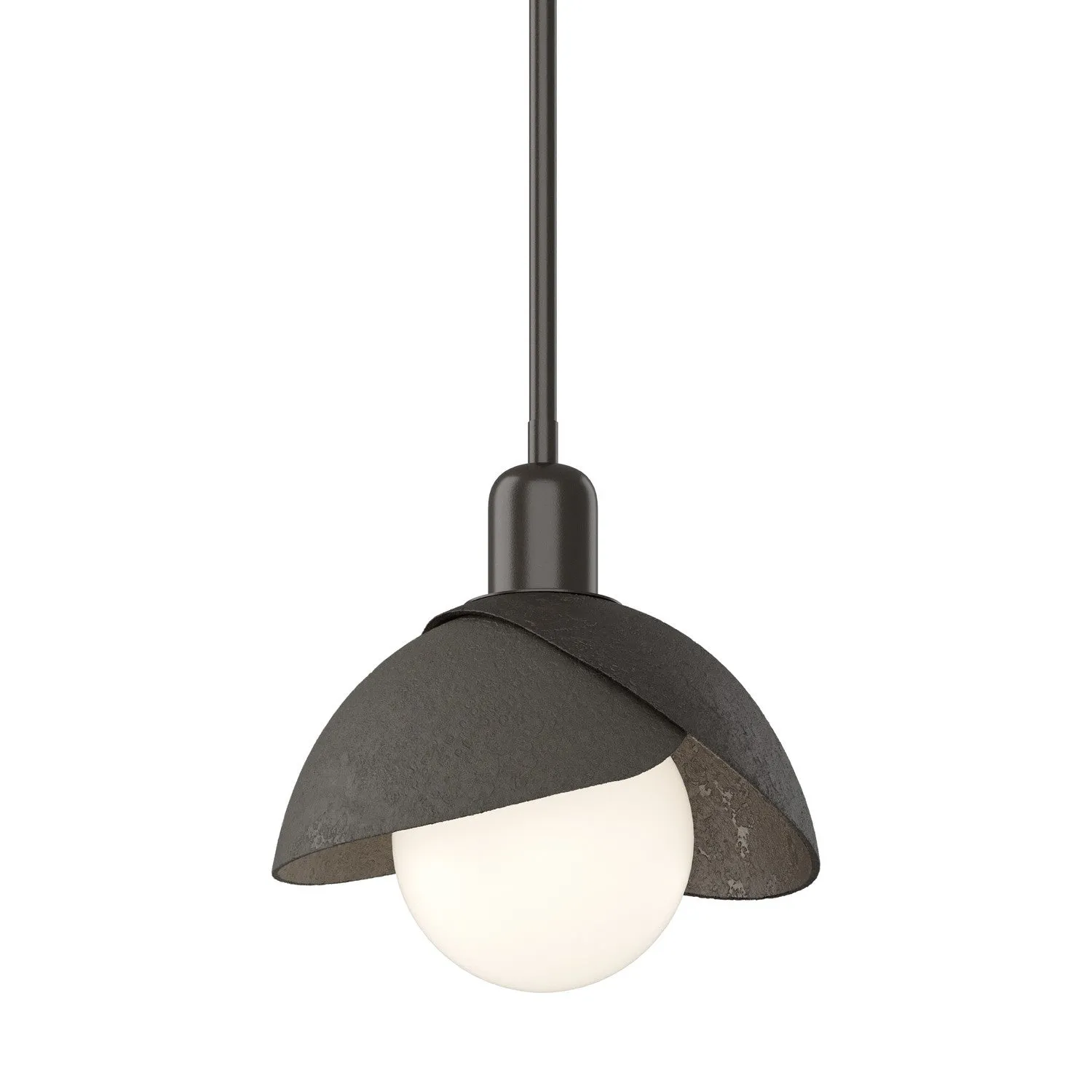 Brooklyn Double Shade Mini Pendant in Oil Rubbed Bronze