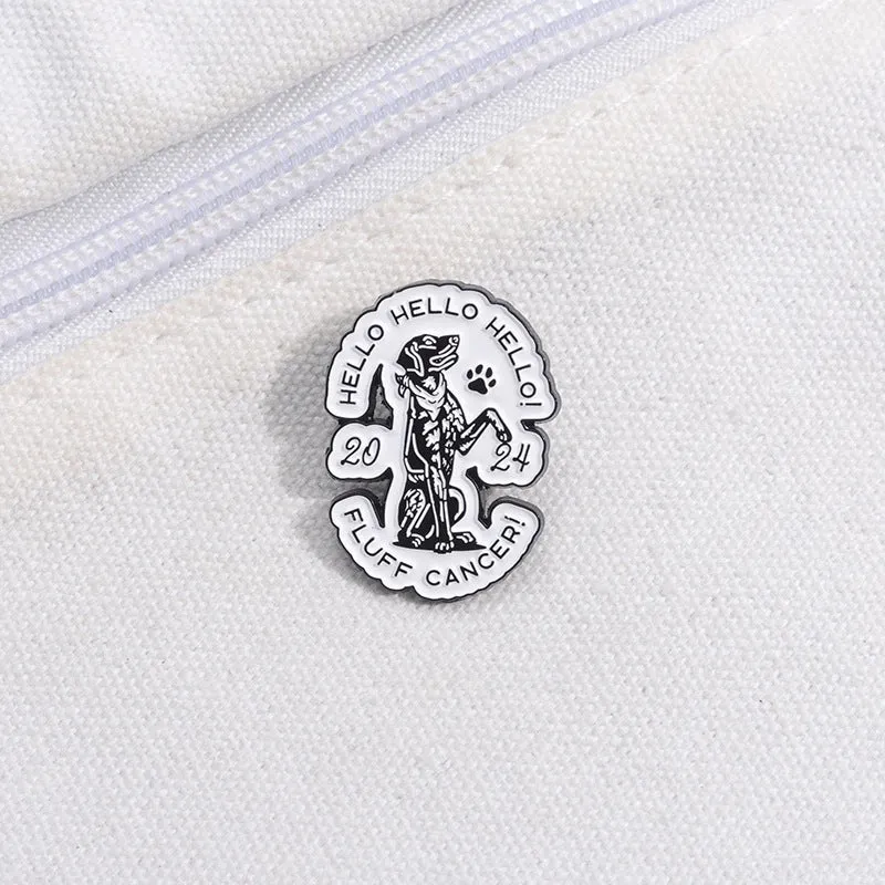 Cartoon Style Cowboy Style Animal Avatar Letter Alloy Stamping Stoving Varnish Plating Kid'S Adults Unisex Badge Brooches Collar Pin