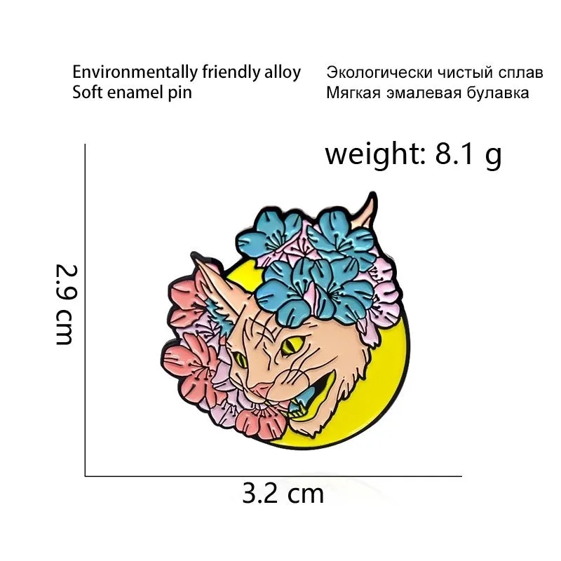 Cartoon Style Pin Animal Cartoon Alloy Unisex Brooches