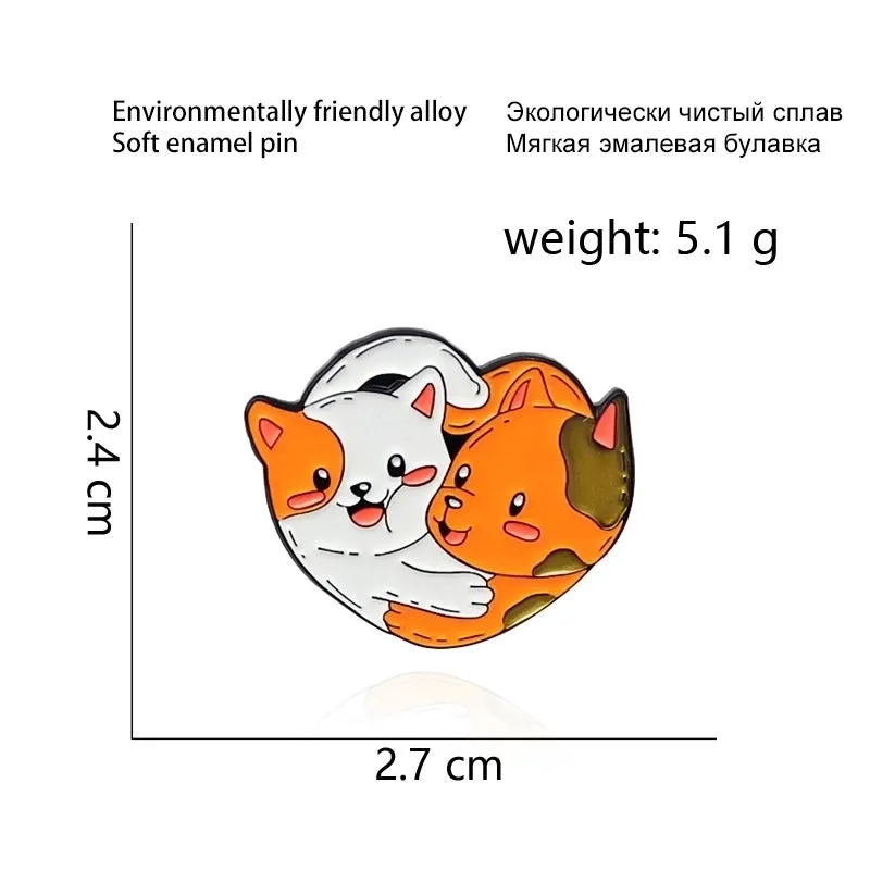 Cartoon Style Pin Animal Cartoon Alloy Unisex Brooches