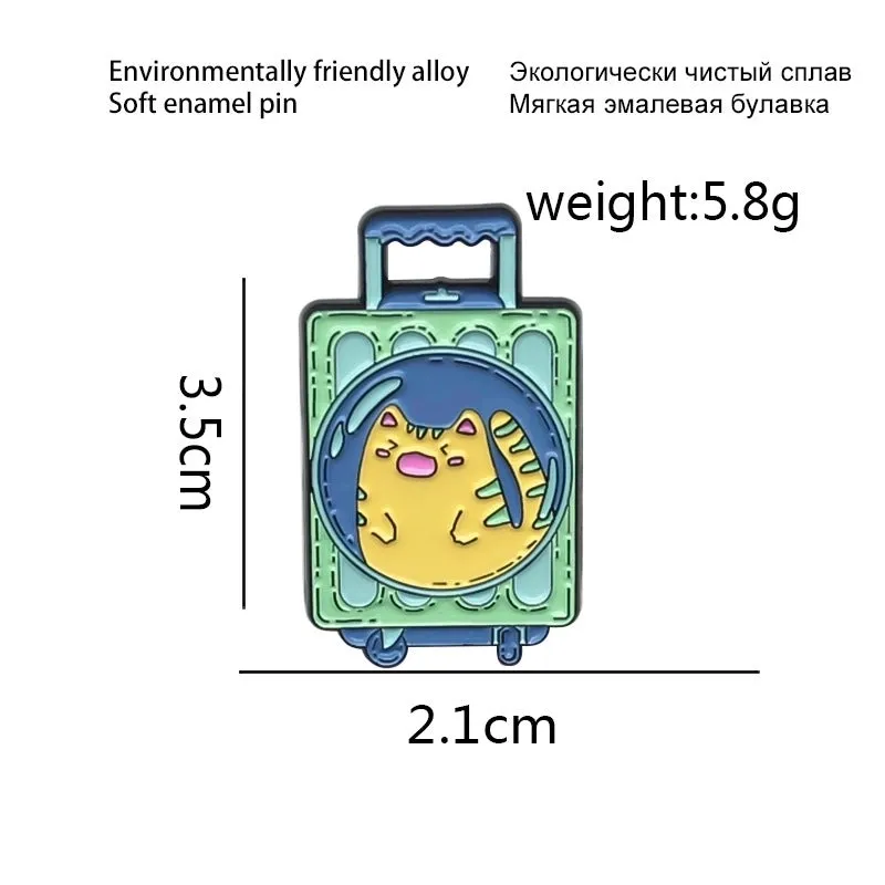 Cartoon Style Pin Animal Cartoon Alloy Unisex Brooches