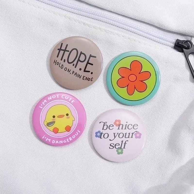Cartoon Style Pin Animal Cartoon Letter Alloy Plating Women's Brooches