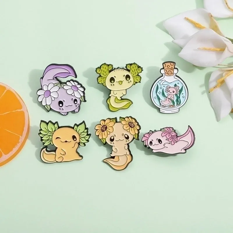 Cartoon Style Sweet Pin Animal Cartoon Character Alloy Plating Unisex Brooches