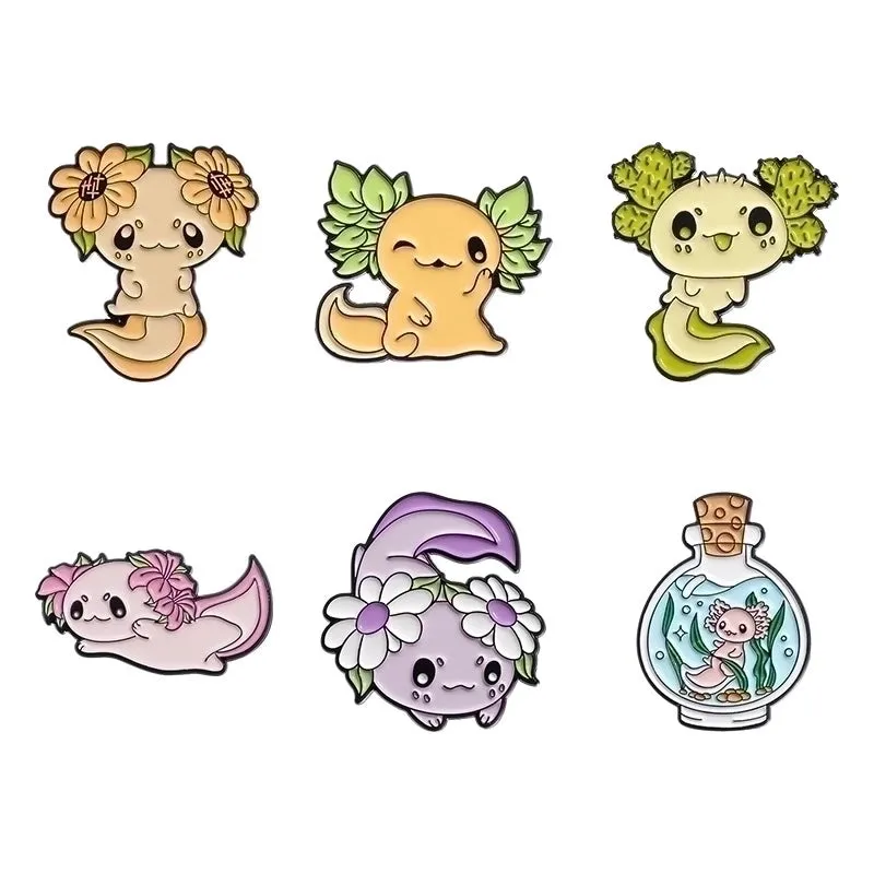Cartoon Style Sweet Pin Animal Cartoon Character Alloy Plating Unisex Brooches