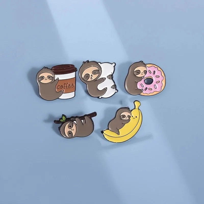 Casual Simple Style Streetwear Pin Animal Alloy Plating Unisex Brooches