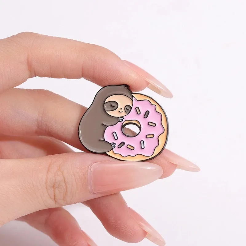 Casual Simple Style Streetwear Pin Animal Alloy Plating Unisex Brooches