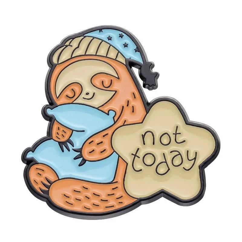 Casual Simple Style Streetwear Pin Animal Alloy Plating Unisex Brooches
