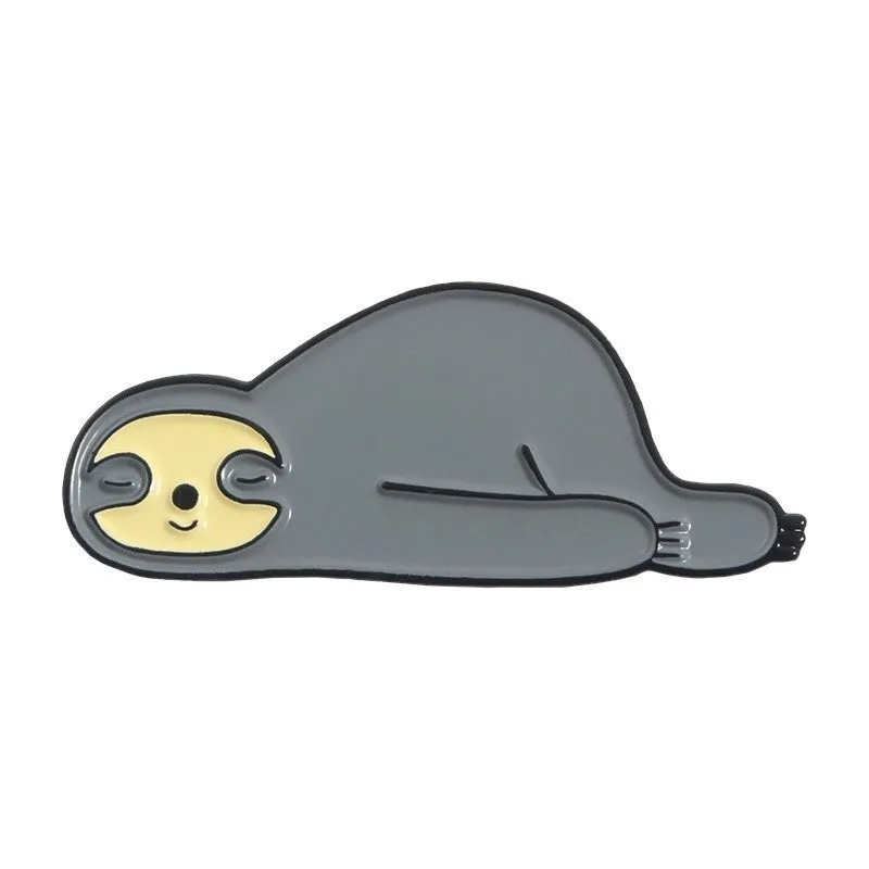 Casual Simple Style Streetwear Pin Animal Alloy Plating Unisex Brooches