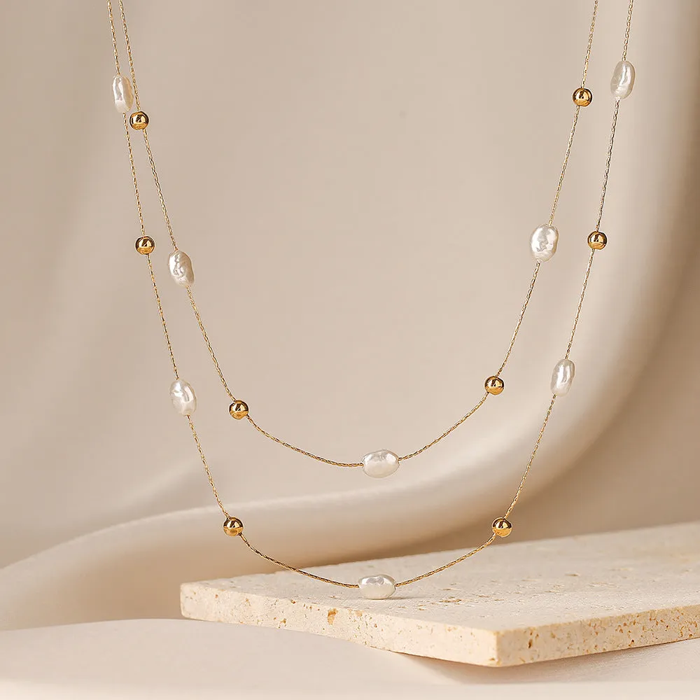 Chain Geometric Titanium Steel Pendants