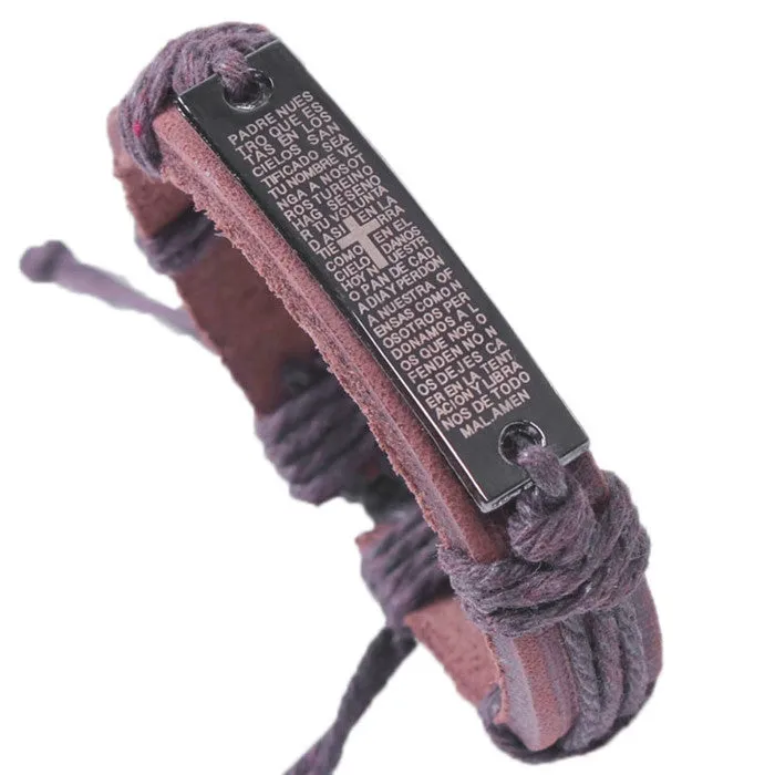 Charm Genuine Leather Bracelets for Women Men Gifts 100% Brand For 4 Colors Bracelets & Bangles Fine Jewelry Christmas Gift