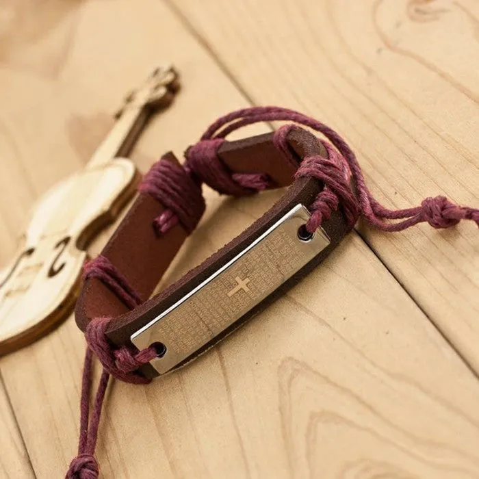 Charm Genuine Leather Bracelets for Women Men Gifts 100% Brand For 4 Colors Bracelets & Bangles Fine Jewelry Christmas Gift