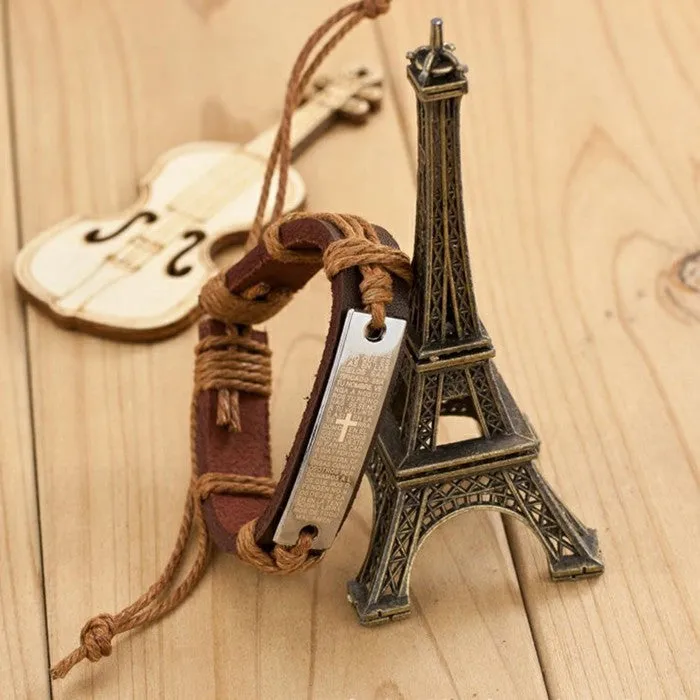 Charm Genuine Leather Bracelets for Women Men Gifts 100% Brand For 4 Colors Bracelets & Bangles Fine Jewelry Christmas Gift