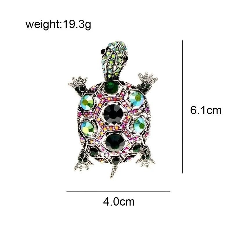Cute Pin Animal Alloy Inlay Artificial Gemstones Unisex Brooches 1 Piece