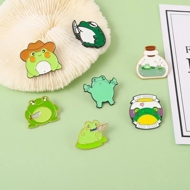 Cute Pin Animal Alloy Stoving Varnish Unisex Brooches