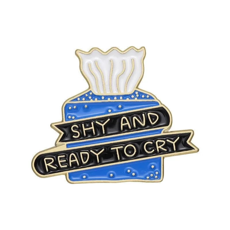 Cute Pin Animal Letter Zinc Alloy Stoving Varnish Unisex Brooches
