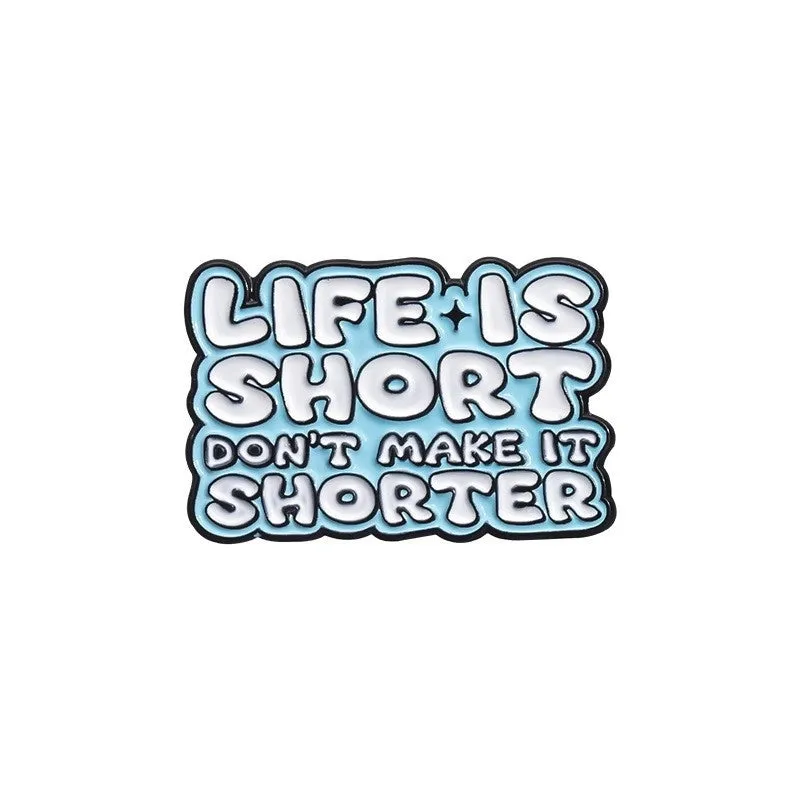 Cute Pin Animal Letter Zinc Alloy Stoving Varnish Unisex Brooches