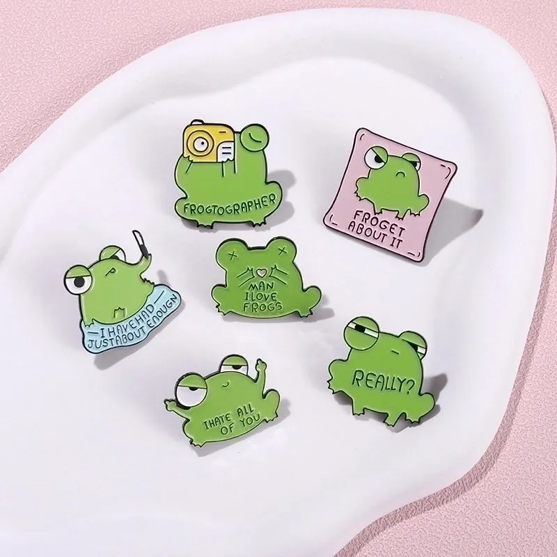 Cute Simple Style Pin Animal Alloy Stoving Varnish Unisex Brooches