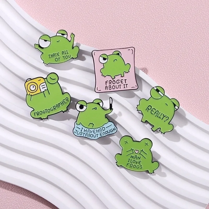 Cute Simple Style Pin Animal Alloy Stoving Varnish Unisex Brooches