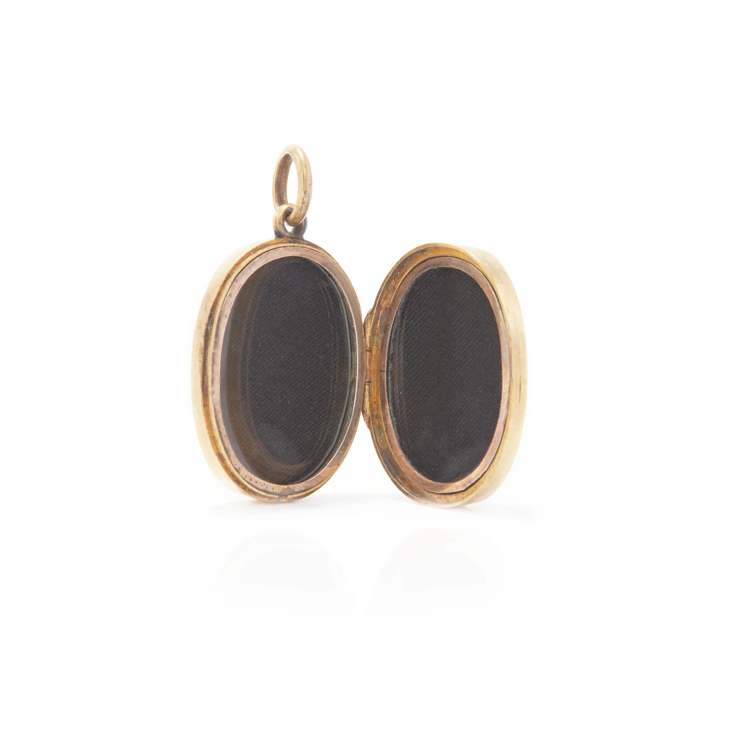 Early Victorian Engraved Oval Locket