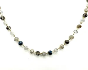 Faceted Bead Necklace