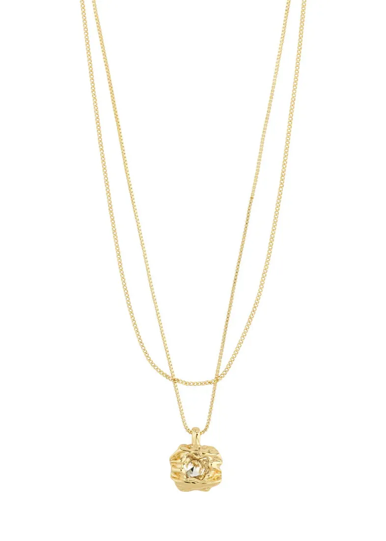 Feel Recycled 2-in-1 Necklace | Gold