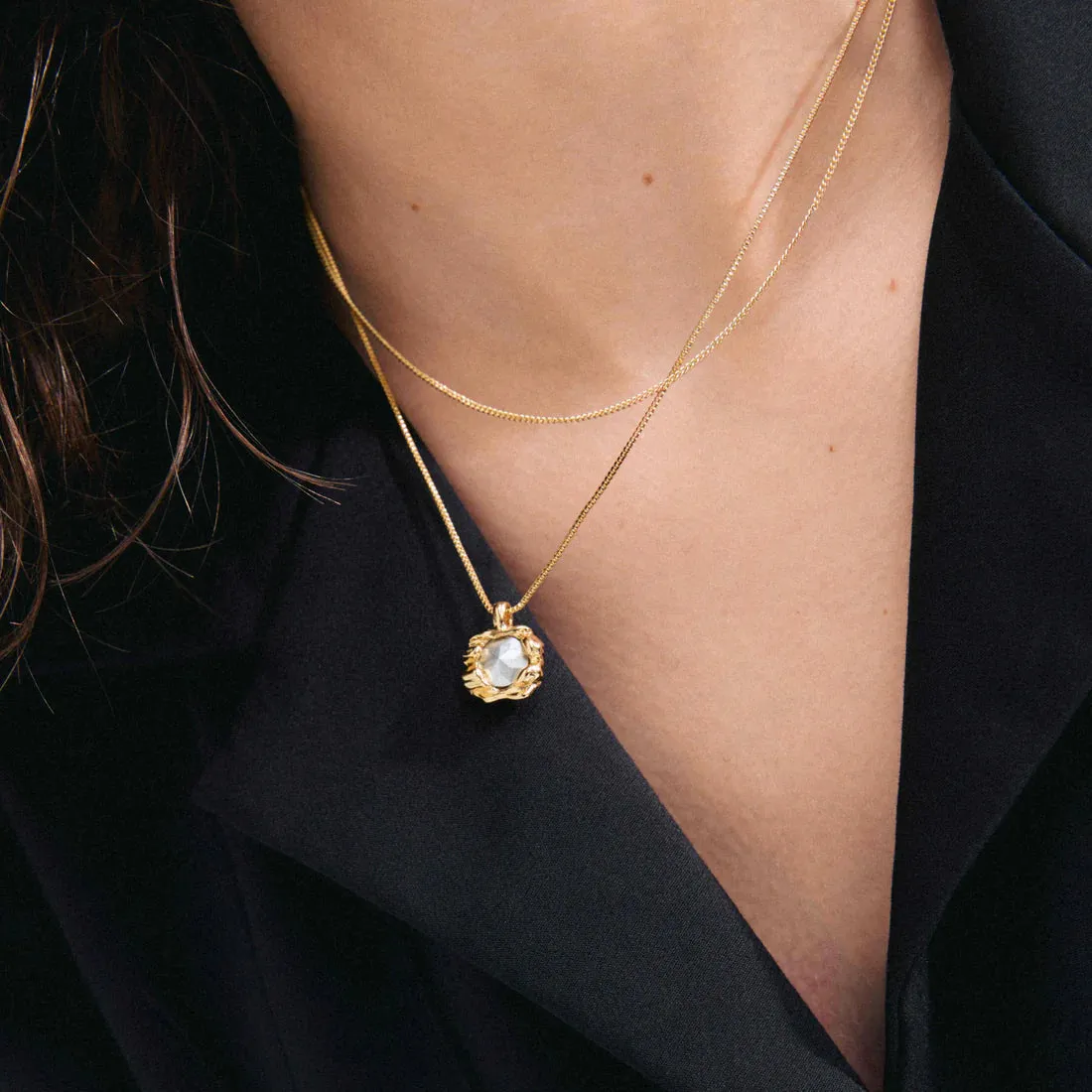 Feel Recycled 2-in-1 Necklace | Gold