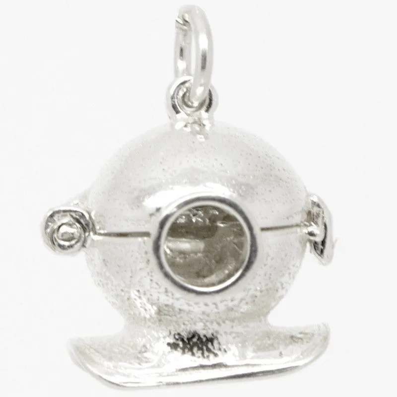 Gold Diver Helmet Charm