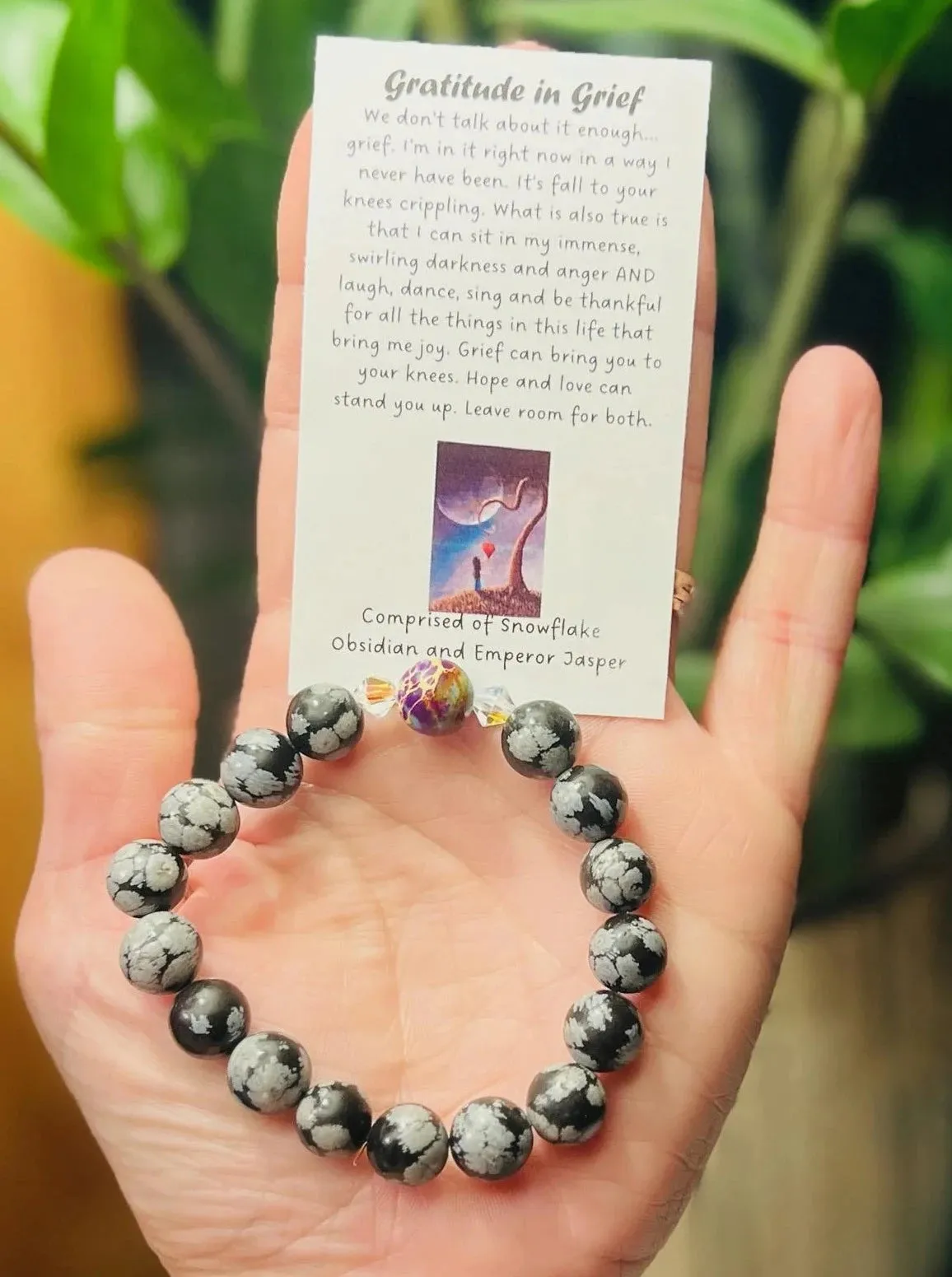 Gratitude In Grief Bracelet