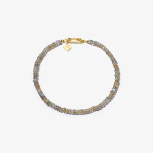 LABRADORITE CANDY BEADS ANKLET