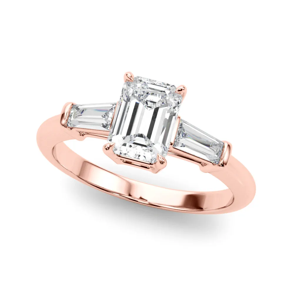 Ladies Side-Stone Engagement Ring 85336
