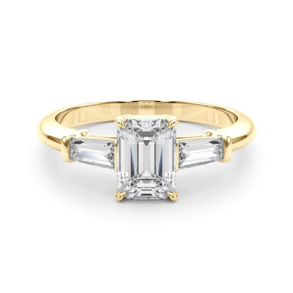 Ladies Side-Stone Engagement Ring 85336