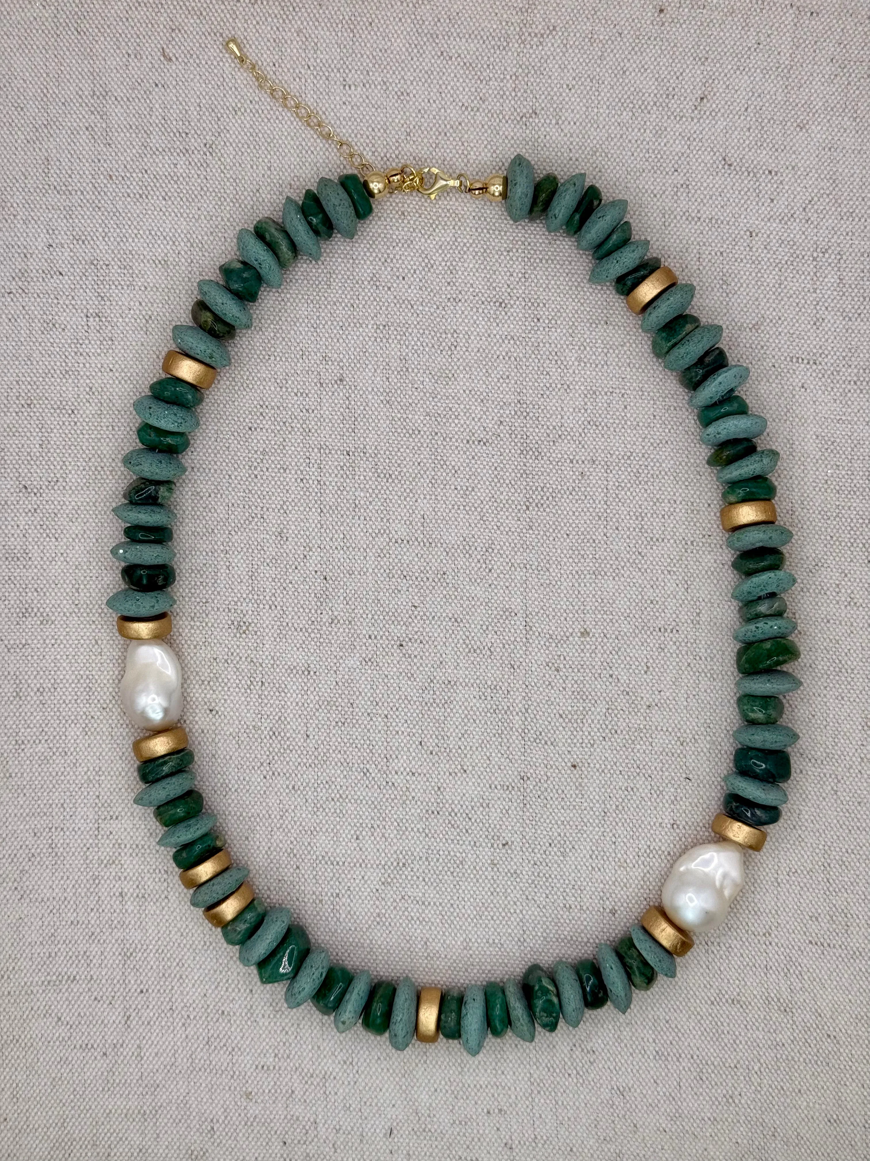 Lagos Necklace II - Lagoon