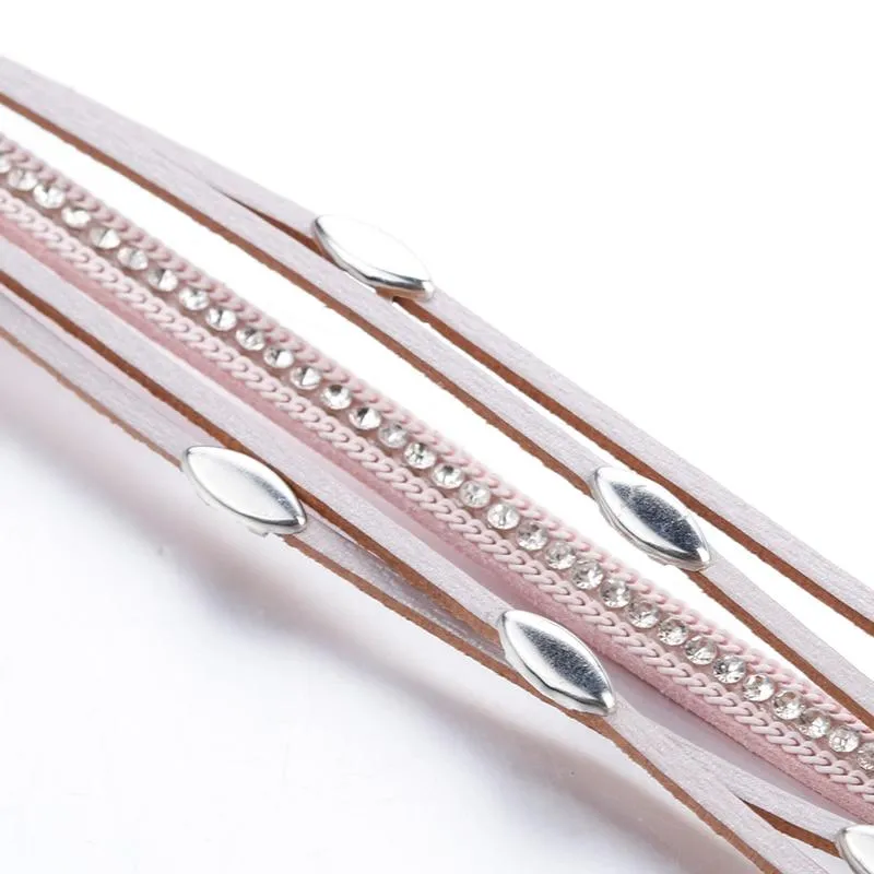 Leather Multi Layer Wrap Bracelets