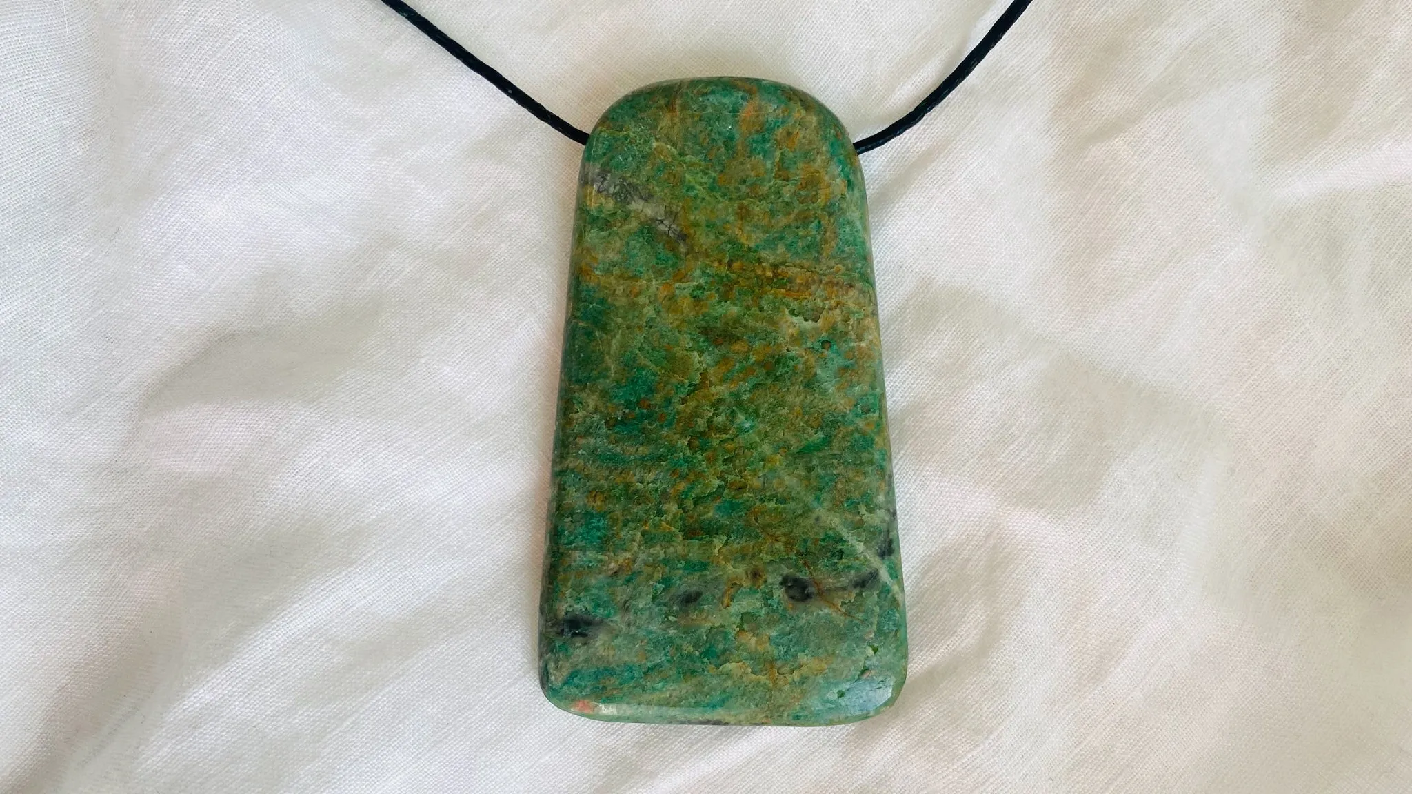 Mayan Green Jade Pendant. Hand-Carved Adze. Guatemala. 0724