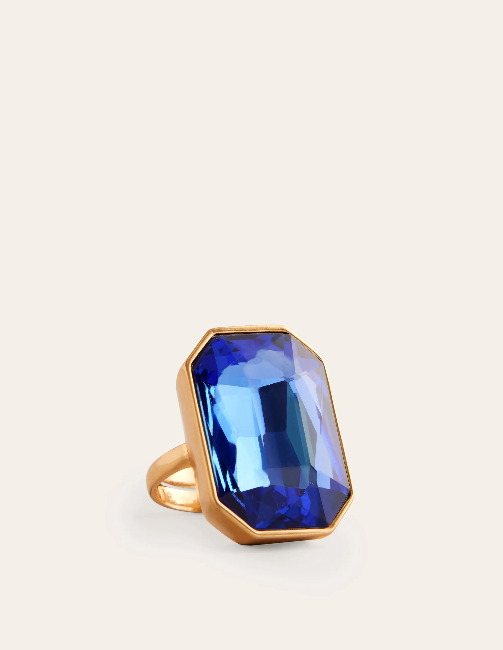 Mega Cluster Jewel Ring-Blue