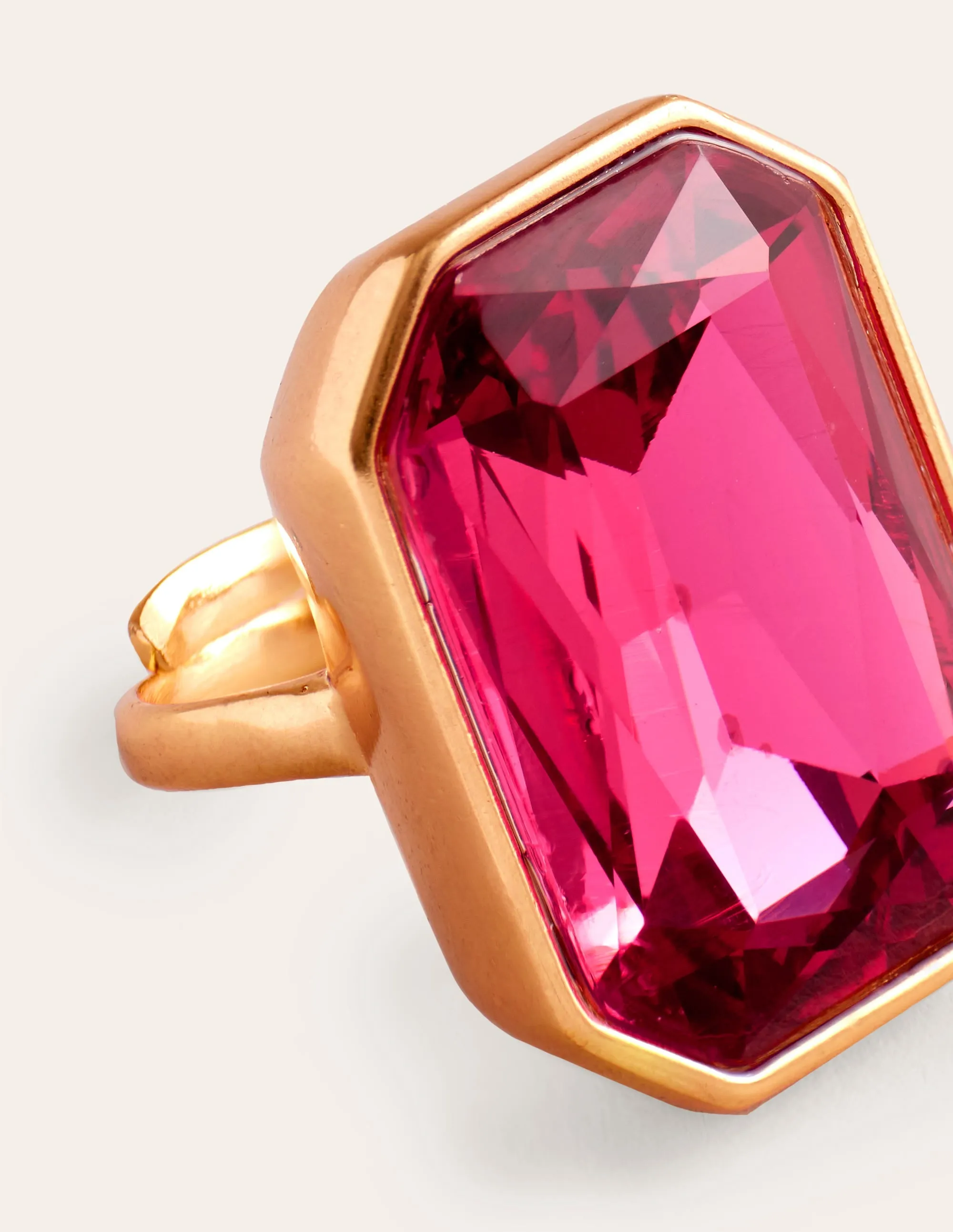 Mega Cluster Jewel Ring-Pink