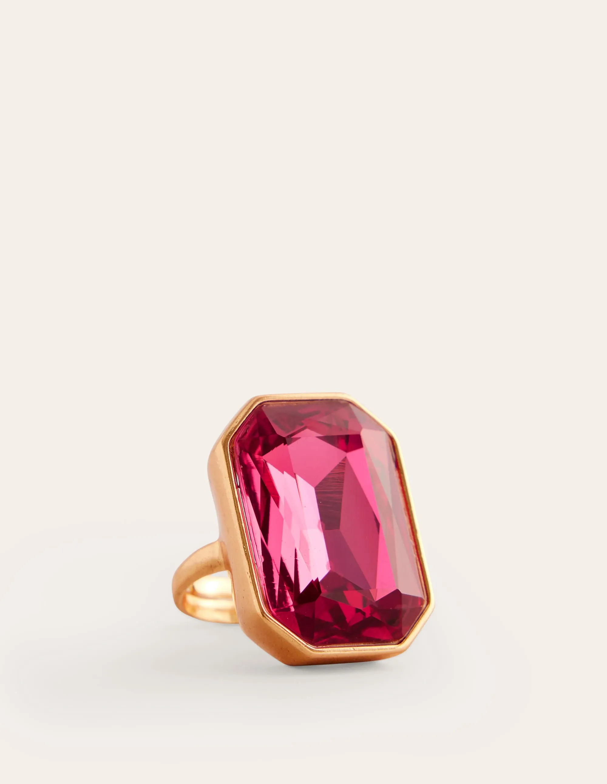 Mega Cluster Jewel Ring-Pink