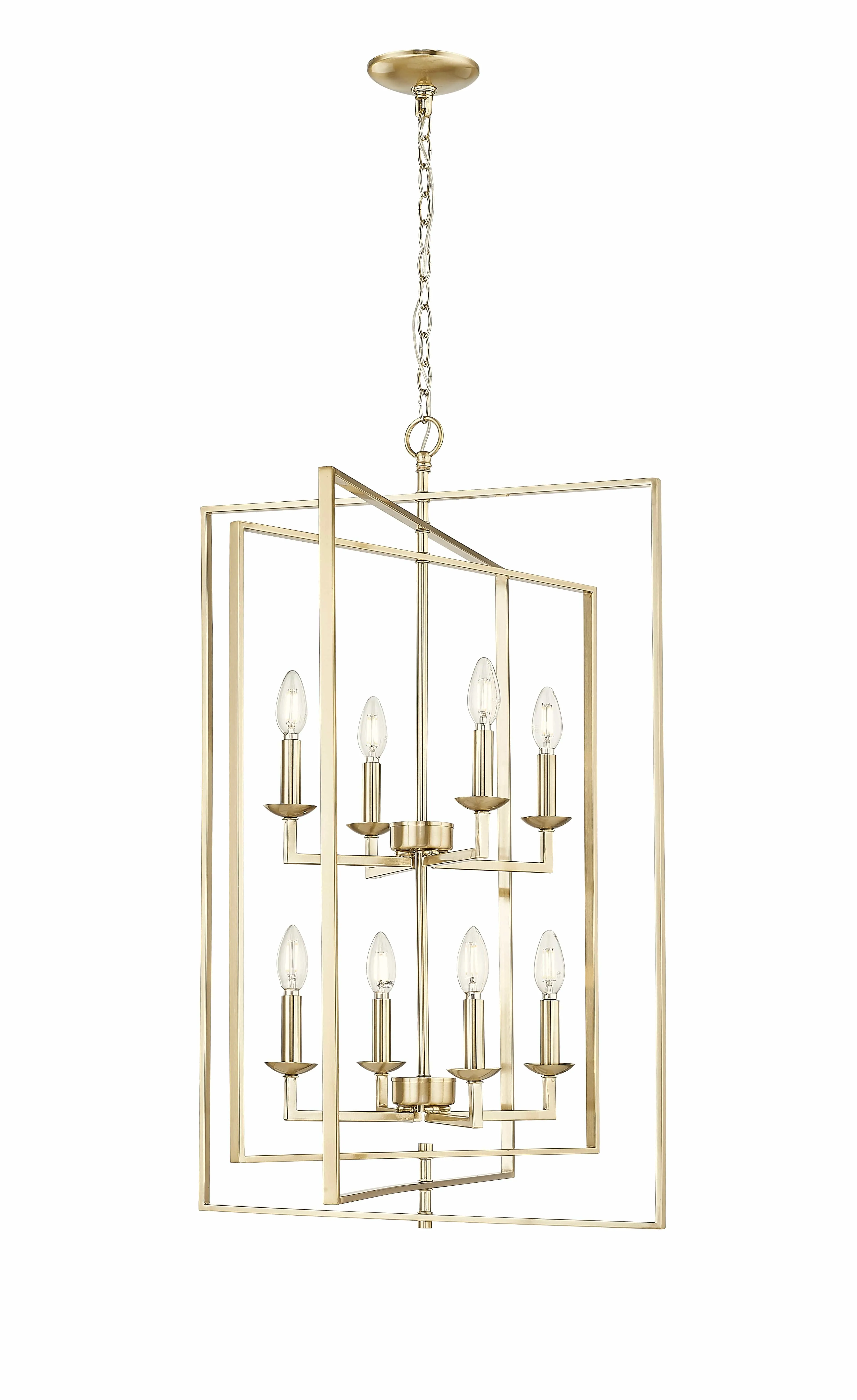 Nellis Pendant - Modern Gold - 24in. Diameter - E26 Medium Base
